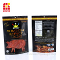 Confezione Jerky Bacon Stand Up Pouch con cerniera